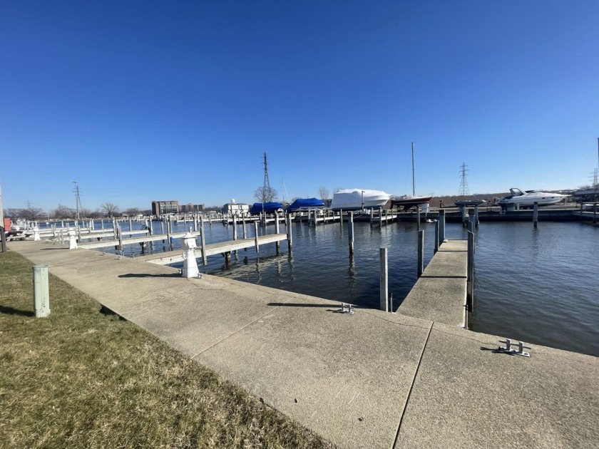 Check out this 35 ft boat slip with easy in and out to Lake - Beach Lot for sale in Saint Joseph, Michigan on Beachhouse.com
