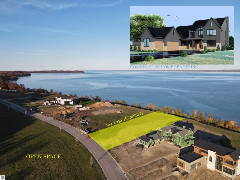Coming soon! Lake Ridge Home at Peninsula Shores, built of - Beach Home for sale in Traverse City, Michigan on Beachhouse.com