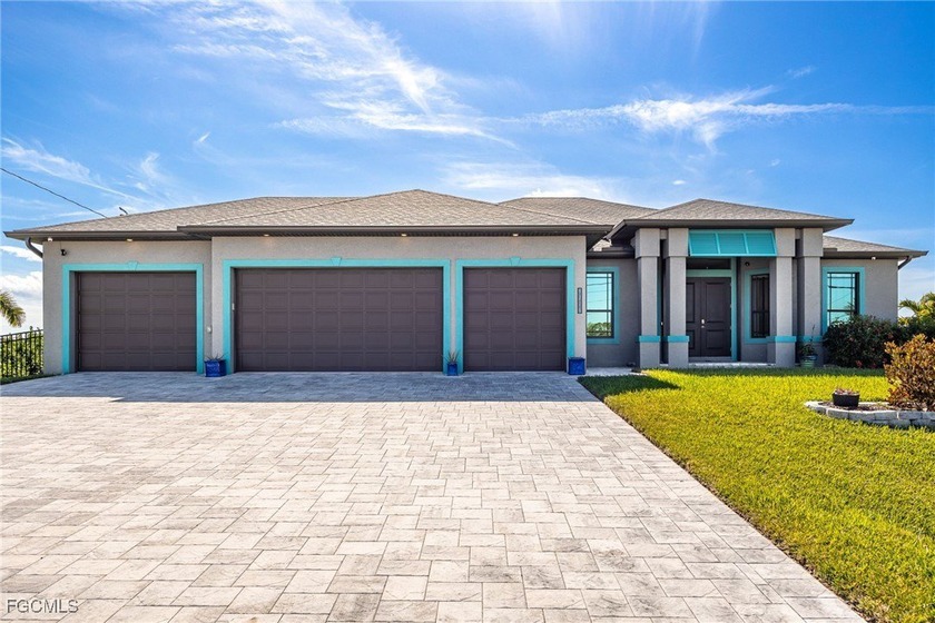 Exceptional 2019 custom Coral Isle home on a rare triple lot - Beach Home for sale in Cape Coral, Florida on Beachhouse.com