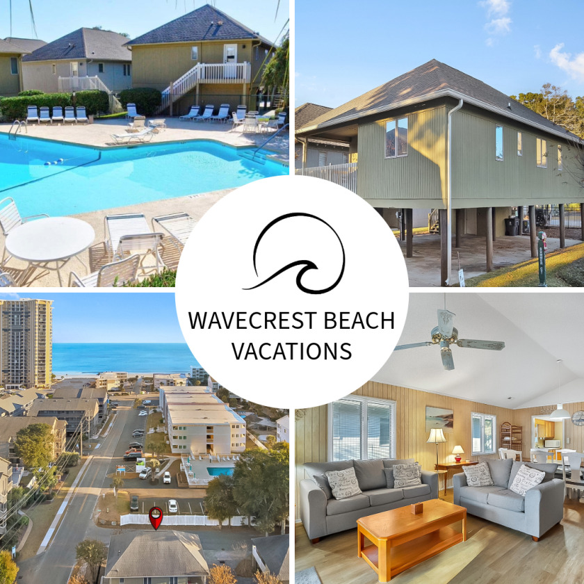 3 Bedroom Summer Cottage only Steps from the Ocean - Beach Vacation Rentals in Myrtle Beach, SC on Beachhouse.com