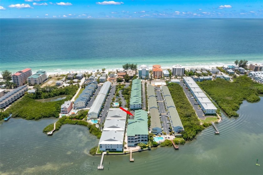 Tucked in between the INTRACOASTAL waterways and the beautiful - Beach Townhome/Townhouse for sale in Indian Shores, Florida on Beachhouse.com