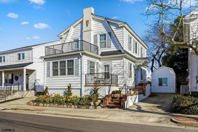 THE COMPLETELY RENOVATED BUT CHARMING, OLD BEACH HOUSE* THAT - Beach Home for sale in Margate, New Jersey on Beachhouse.com