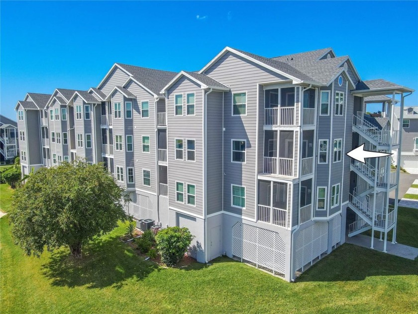 This extraordinary waterfront end-unit is on the second floor - Beach Condo for sale in New Port Richey, Florida on Beachhouse.com