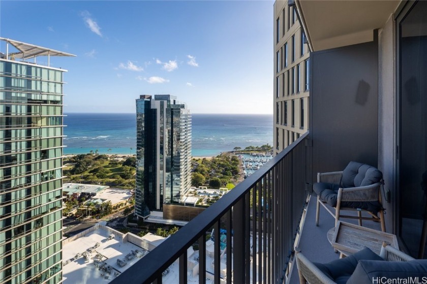 Experience elevated island living in this high-floor, turn-key - Beach Condo for sale in Honolulu, Hawaii on Beachhouse.com