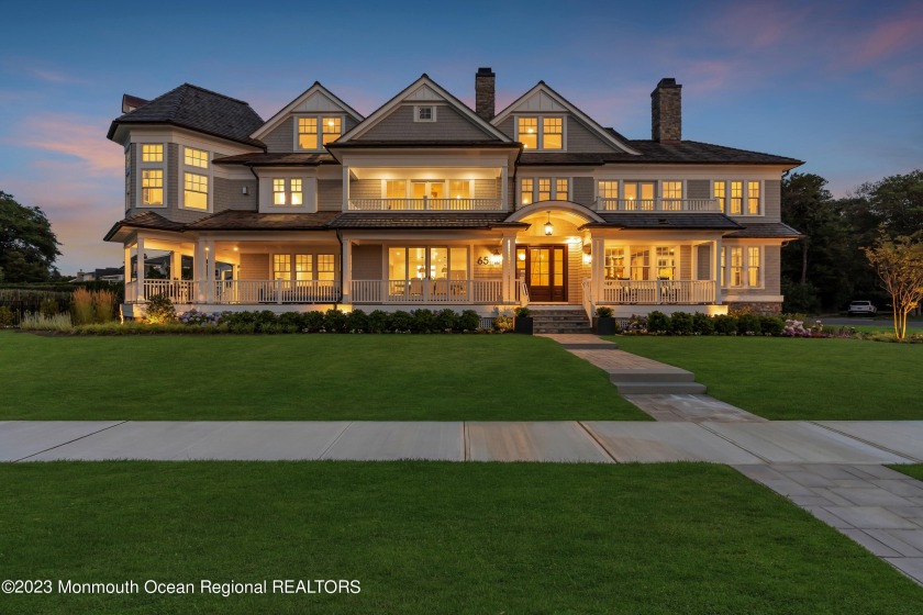 The stellar location of this newly constructed home, its - Beach Home for sale in Spring Lake, New Jersey on Beachhouse.com
