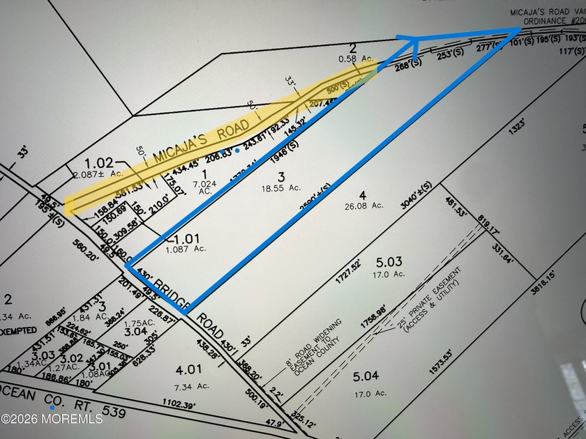 Build your dream home on this beautiful 20+ acre parcel ideally - Beach Acreage for sale in Barnegat, New Jersey on Beachhouse.com
