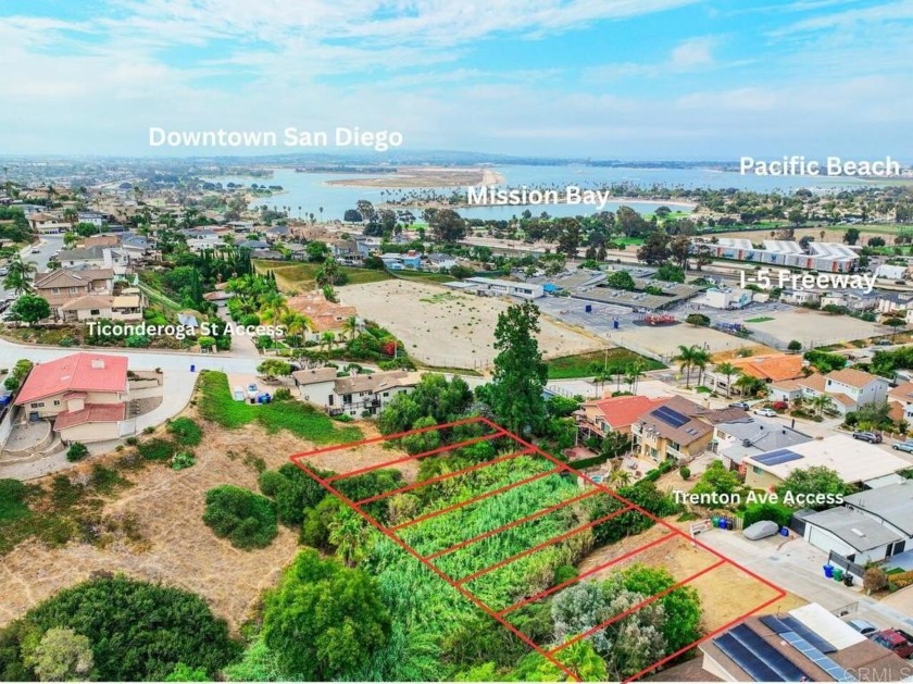 Rare Bay Park Development Opportunity - 8 Legal Lots Overlooking - Beach Lot for sale in San Diego, California on Beachhouse.com
