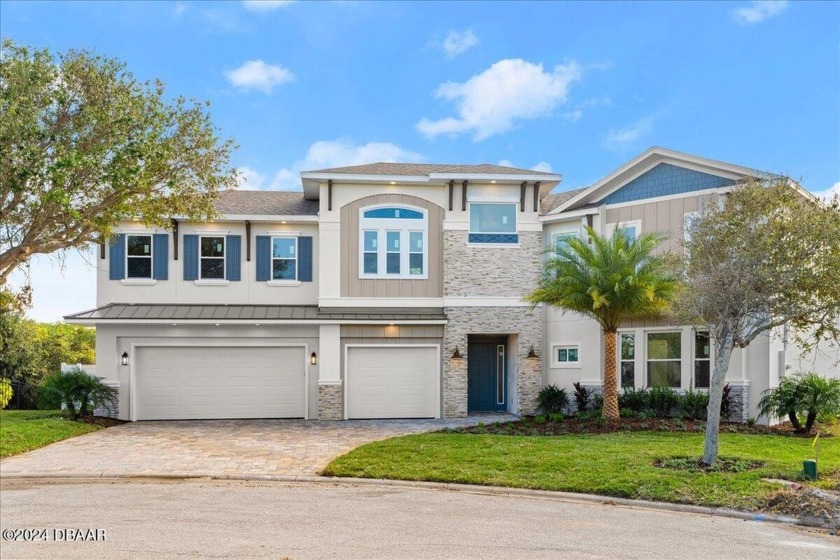 LUXURY AT ITS BEST WITH A BRAND-NEW HOME IN THE prestigious - Beach Home for sale in Ponce Inlet, Florida on Beachhouse.com