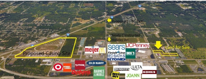 6 Vacant commercial lots totaling approximately 3.25 acres in - Beach Acreage for sale in Muskegon, Michigan on Beachhouse.com
