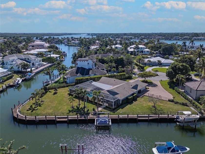 Over half acre lot with 300 feet of prime water frontage! - Beach Home for sale in Naples, Florida on Beachhouse.com