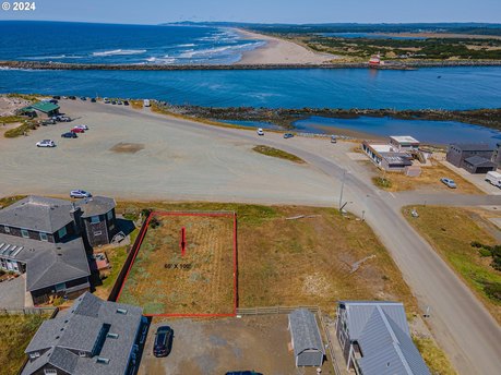 This is a fantastic property that offers panoramic views of the - Beach Lot for sale in Bandon, Oregon on Beachhouse.com