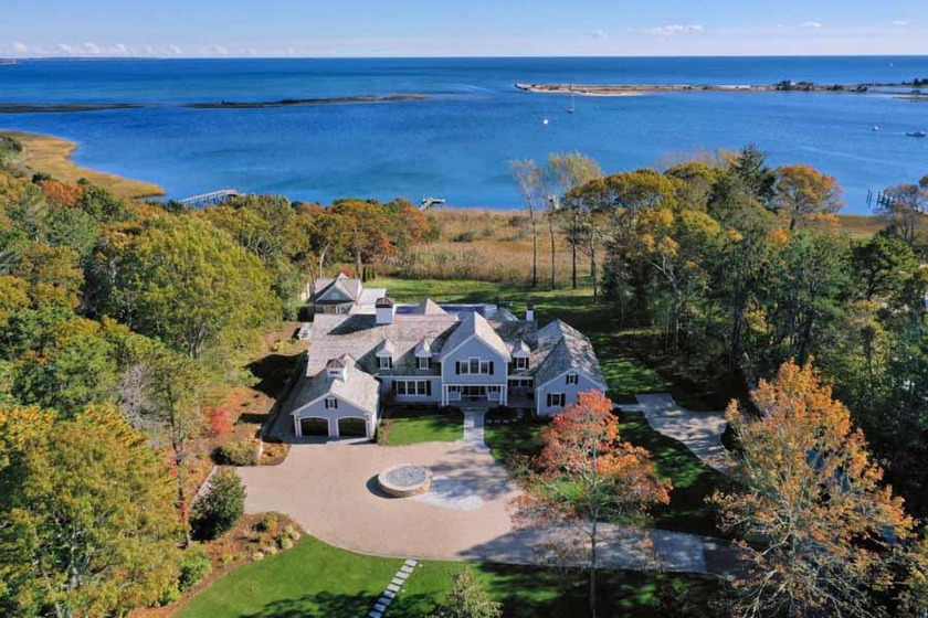 Spectacular waterfront estate, with sweeping views of East Bay - Beach Home for sale in Osterville, Massachusetts on Beachhouse.com