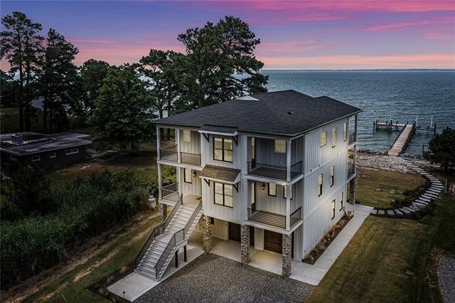 Absolutely stunning newly built and completely furnished beach - Beach Home for sale in White Stone, Virginia on Beachhouse.com