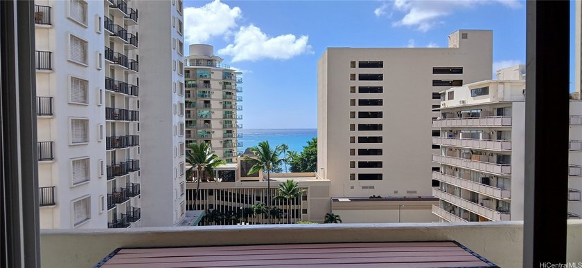 NEW PRICE - OCEAN VIEW with fresh Interior paint, re-sanded - Beach Condo for sale in Honolulu, Hawaii on Beachhouse.com