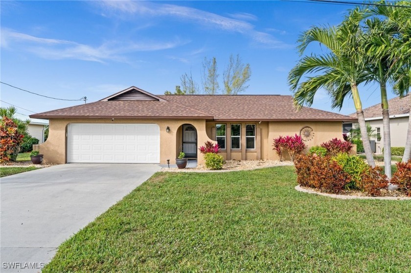 Welcome home! This delightful 3-bedroom, 2-bath Gulf access pool - Beach Home for sale in Cape Coral, Florida on Beachhouse.com