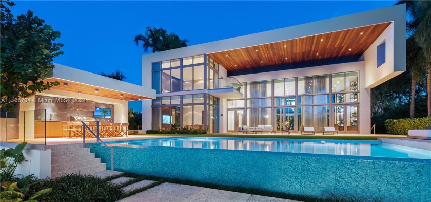 Stunning sunsets, prestigious North Bay Rd modern waterfront - Beach Home for sale in Miami Beach, Florida on Beachhouse.com