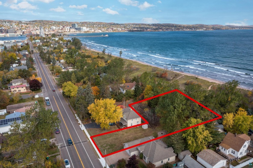 Great opportunity to build on Park Point!   Lot sits back from - Beach Lot for sale in Duluth, Minnesota on Beachhouse.com