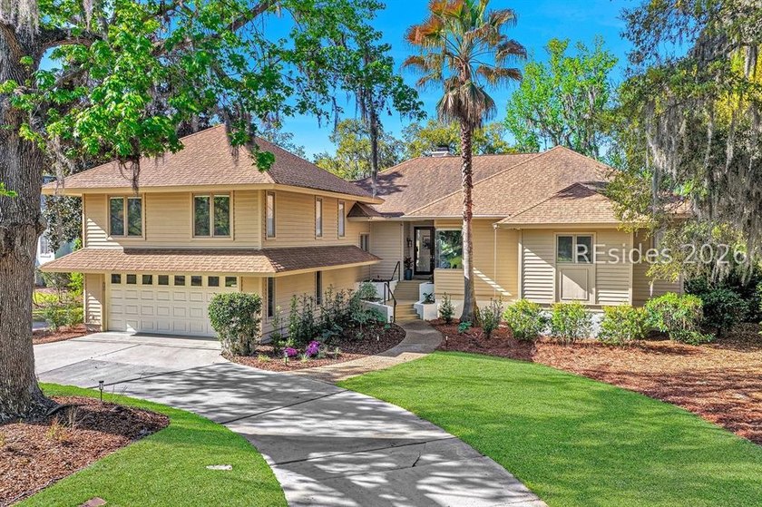 Experience Lowcountry living in this beautifully updated 3BR, 3 - Beach Home for sale in Hilton Head Island, South Carolina on Beachhouse.com