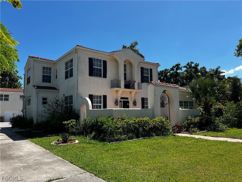 Step into a piece of history with this captivating 1925 Spanish - Beach Home for sale in Fort Myers, Florida on Beachhouse.com