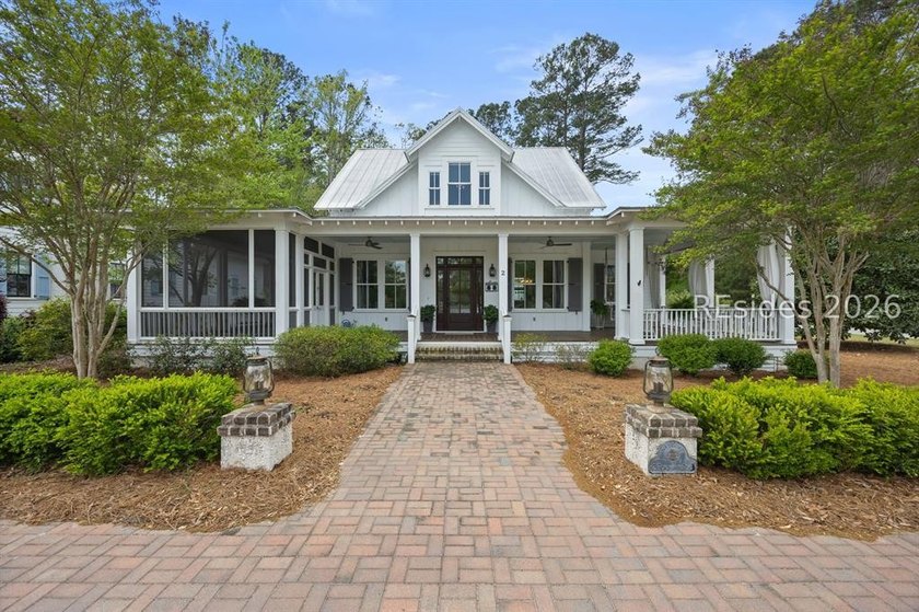Overlooking scenic Lake Arrowhead in Oldfield Plantation, this - Beach Home for sale in Bluffton, South Carolina on Beachhouse.com