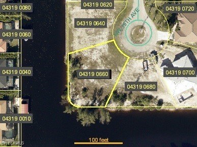 This Gulf Access oversized corner lot in the Northwest Cape is - Beach Lot for sale in Cape Coral, Florida on Beachhouse.com