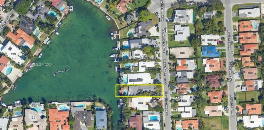 Waterfront residence tucked away on a quiet street. Large - Beach Lot for sale in Surfside, Florida on Beachhouse.com