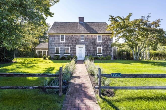 Historically significant house overlooking the open vista of the - Beach Home for sale in East Hampton, New York on Beachhouse.com