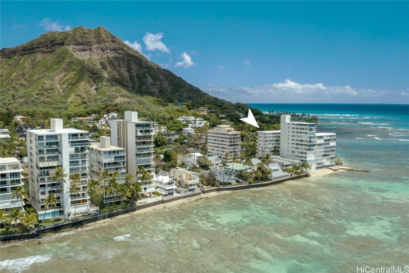 The Kainalu is situated on the famous Diamond Head Gold Coast - Beach Condo for sale in Honolulu, Hawaii on Beachhouse.com