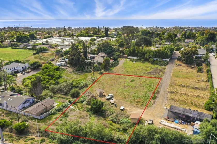 Value in the land!! This .81 acre lot is situated west of the 5 - Beach Lot for sale in Encinitas, California on Beachhouse.com