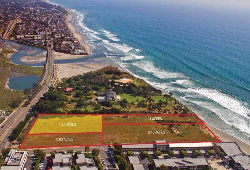 Encompassing 1.24 flat and usable ocean front acres, this very - Beach Lot for sale in Del Mar, California on Beachhouse.com
