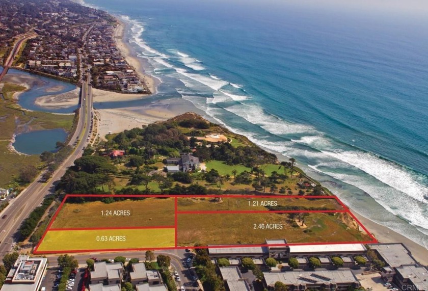 Encompassing 0.63 flat and usable ocean front acres, this very - Beach Lot for sale in Del Mar, California on Beachhouse.com