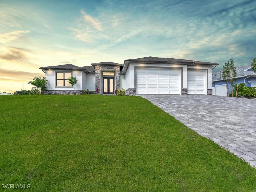 Discover the brand-new Custom Douglas Brooke Home on waterfront - Beach Home for sale in Cape Coral, Florida on Beachhouse.com