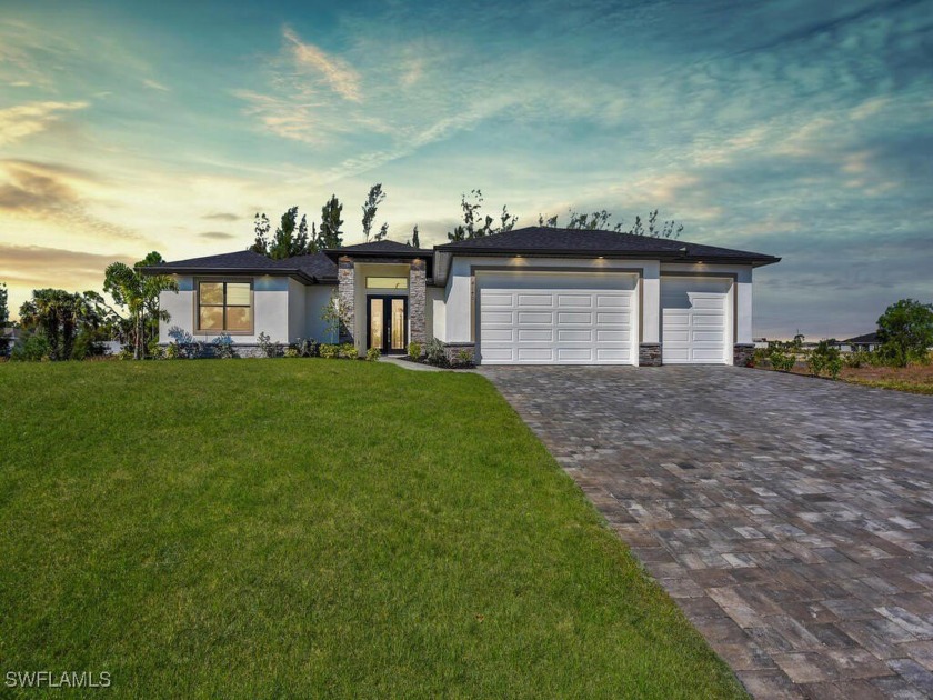 Discover the brand-new Custom Douglas Brooke Home on waterfront - Beach Home for sale in Cape Coral, Florida on Beachhouse.com