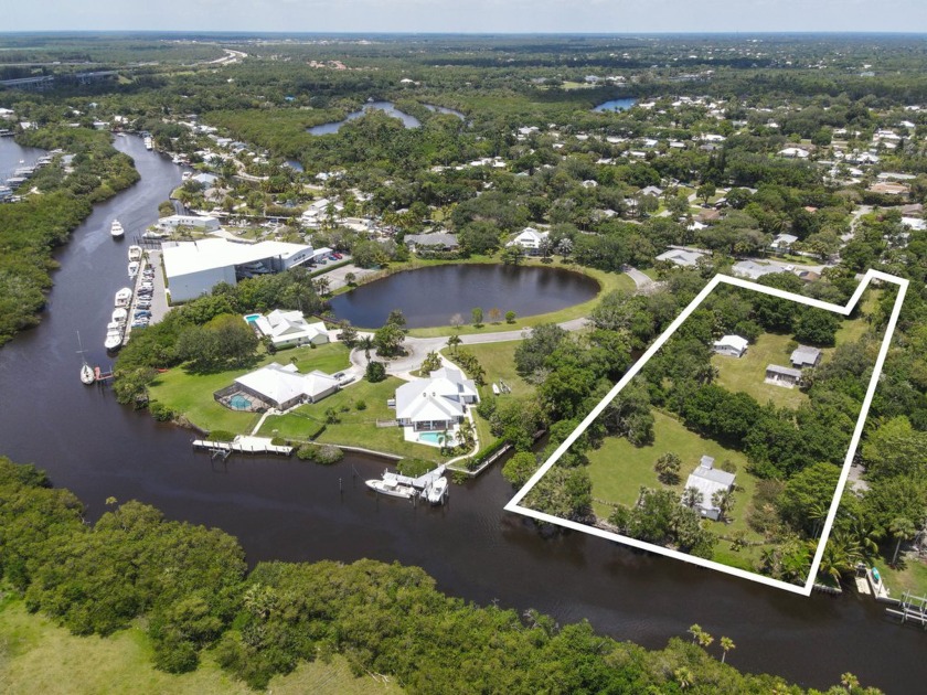 Exceptional and rarely available, this 2.66-acre R-2 zoned - Beach Lot for sale in Stuart, Florida on Beachhouse.com