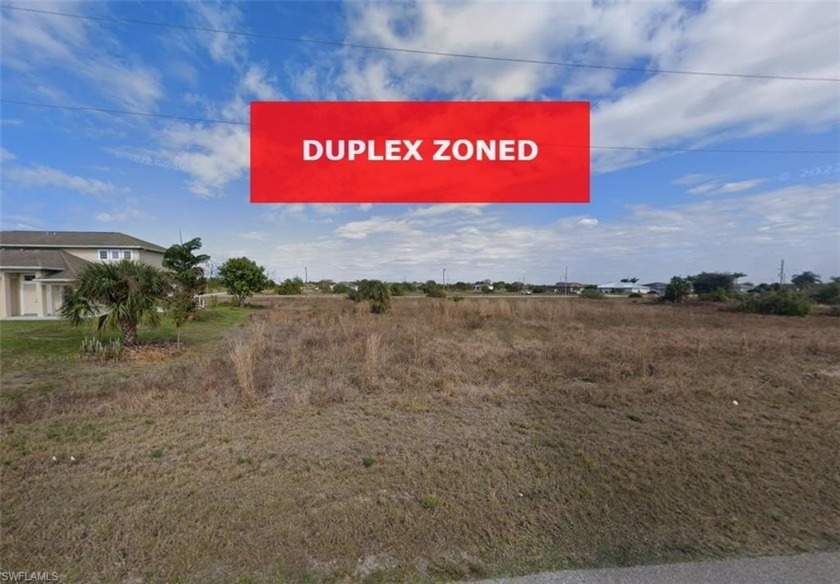 **DUPLEX ZONED LOT** This desirable, completely CLEARED OFF - Beach Lot for sale in Lehigh Acres, Florida on Beachhouse.com