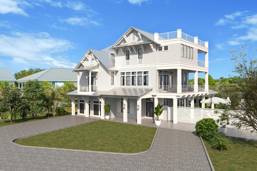 Newly built and beautifully curated, this coastal retreat is - Beach Home for sale in Inlet Beach, Florida on Beachhouse.com
