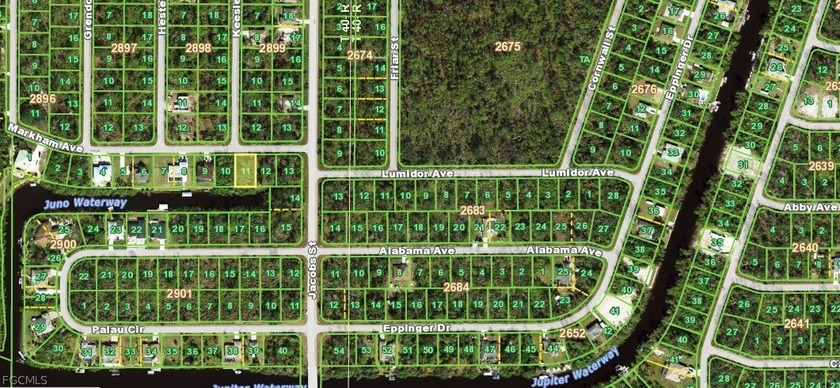 This canal lot offers a fantastic opportunity to build your - Beach Lot for sale in Port Charlotte, Florida on Beachhouse.com