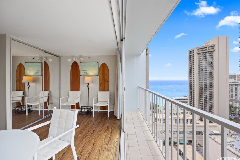 High-floor studio unit at Pacific Monarch featuring beautiful - Beach Condo for sale in Honolulu, Hawaii on Beachhouse.com