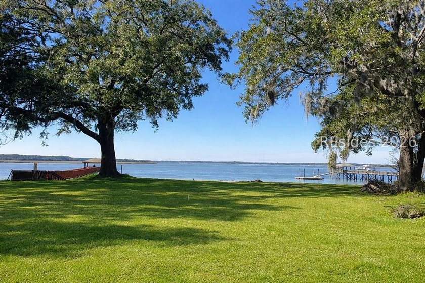 Truly phenomenal, unique, gated, deep-water homesite on Hilton - Beach Lot for sale in Hilton Head Island, South Carolina on Beachhouse.com
