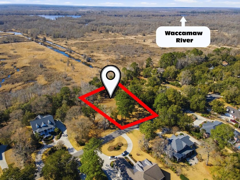 One of the few remaining lots in the prestigious gated golf - Beach Lot for sale in Pawleys Island, South Carolina on Beachhouse.com