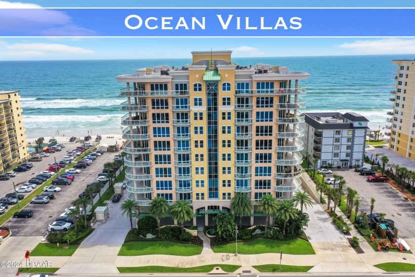 DIRECT OCEANFRONT WITH SOUTHERN EXPOSURE! SET AGAINST THE - Beach Condo for sale in Daytona Beach, Florida on Beachhouse.com