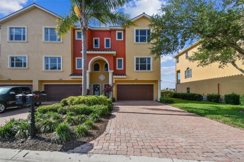 Come experience true waterfront living in this beautiful, Tuscan - Beach Townhome/Townhouse for sale in Palmetto, Florida on Beachhouse.com