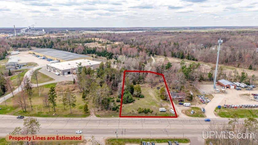Exceptional opportunity to own 2.1 acres of high-visibility - Beach Acreage for sale in Gladstone, Michigan on Beachhouse.com