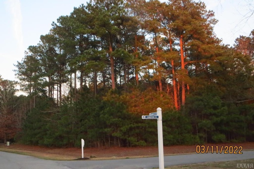 Build your Dream Home in a Dream Community!   Wooded .51 acre - Beach Lot for sale in Hertford, North Carolina on Beachhouse.com