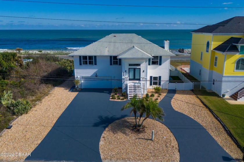 Beautiful 4 bedroom, 3 bath, 2 car garage ocean front home in - Beach Home for sale in Flagler Beach, Florida on Beachhouse.com