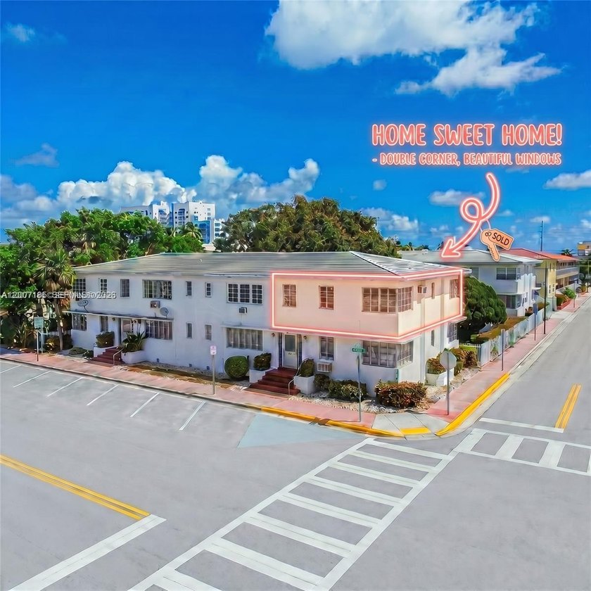 Adorable Apartment in North Beach w/ DOUBLE WRAP AROUND CORNER - Beach Condo for sale in Miami Beach, Florida on Beachhouse.com