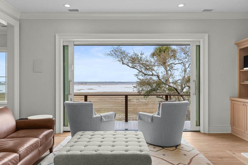 Overlooking the Kiawah Island River, this exceptional coastal - Beach Home for sale in Kiawah Island, South Carolina on Beachhouse.com
