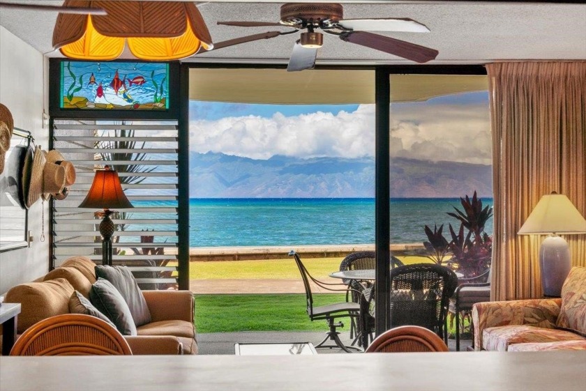 Welcome to Kahana Reef #112, a rarely available ground-floor - Beach Condo for sale in Lahaina, Hawaii on Beachhouse.com