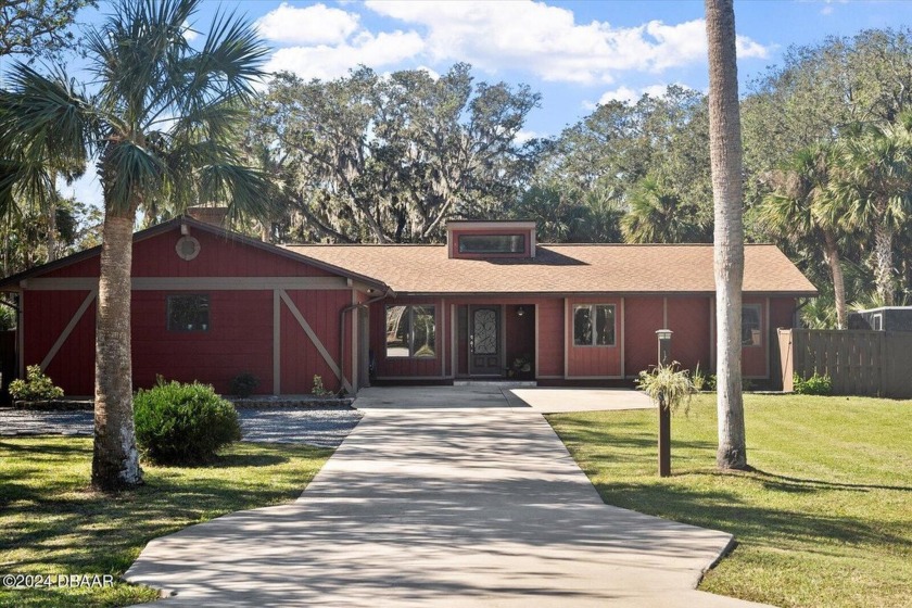 This high and dry property is a nature lover's paradise, as it - Beach Home for sale in Flagler Beach, Florida on Beachhouse.com