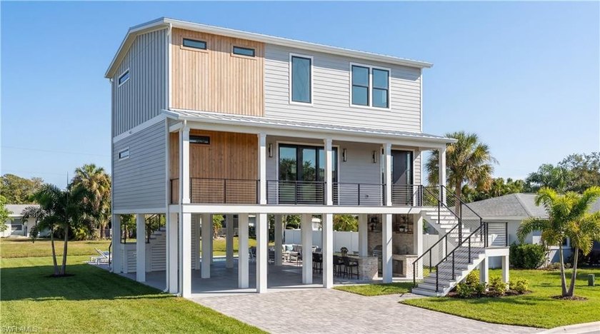 New Construction | Elevated Design | Pool + Spa | Weekly Rentals - Beach Home for sale in Fort Myers Beach, Florida on Beachhouse.com